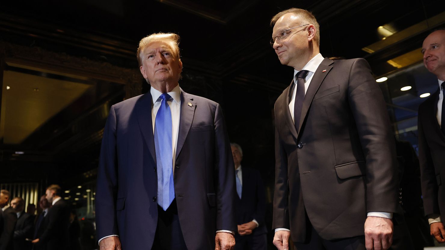 Donald Trump Extols Friendship with Poland’s President Andrzej Duda Following NYC Encounter