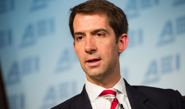 Arkansas Sen. Tom Cotton Criticizes China’s Economic Strategies, Comments on Trump’s Global Diplomacy